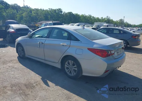 2014 Hyundai Sonata Gls из США, поврежденный, VIN 5NPEB4AC0EH876965